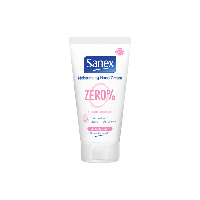 Sanex Zero, Hndcreme, til sensitiv hud