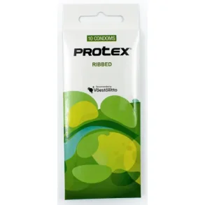 Protex Ribbed - 10 stk