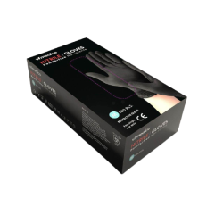 Nitril-Handsker 100 stk. Sort / Str: S-M-L-XL