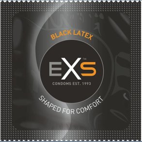 EXS Black Latex Kondom