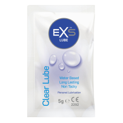 EXS Clear Lube 5 ml - 100 stk