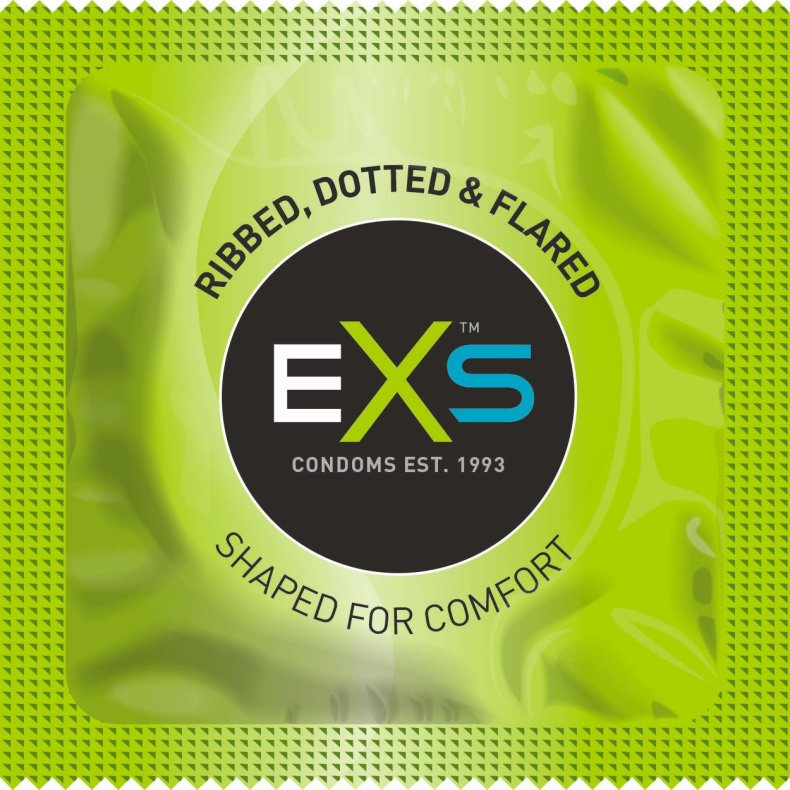 EXS Ribbed &amp; Dotted Kondom