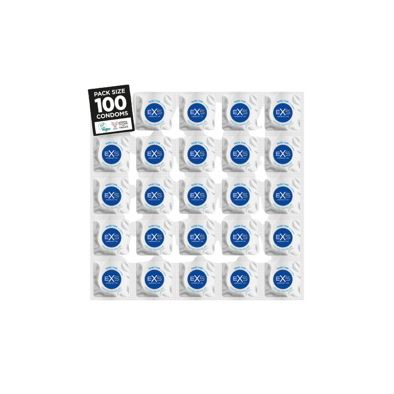 EXS Nano Thin - 100 stk.
