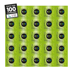 EXS Ribbed &amp; Dotted - 100 stk.