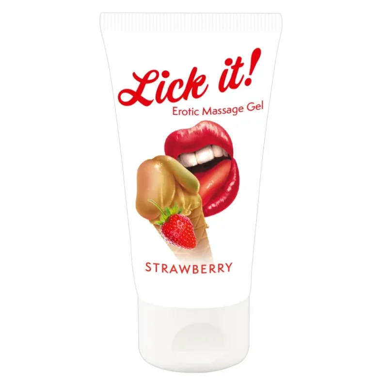 Erotic Massage Gel Strawberry 50 ml